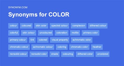 synonyms for race color.